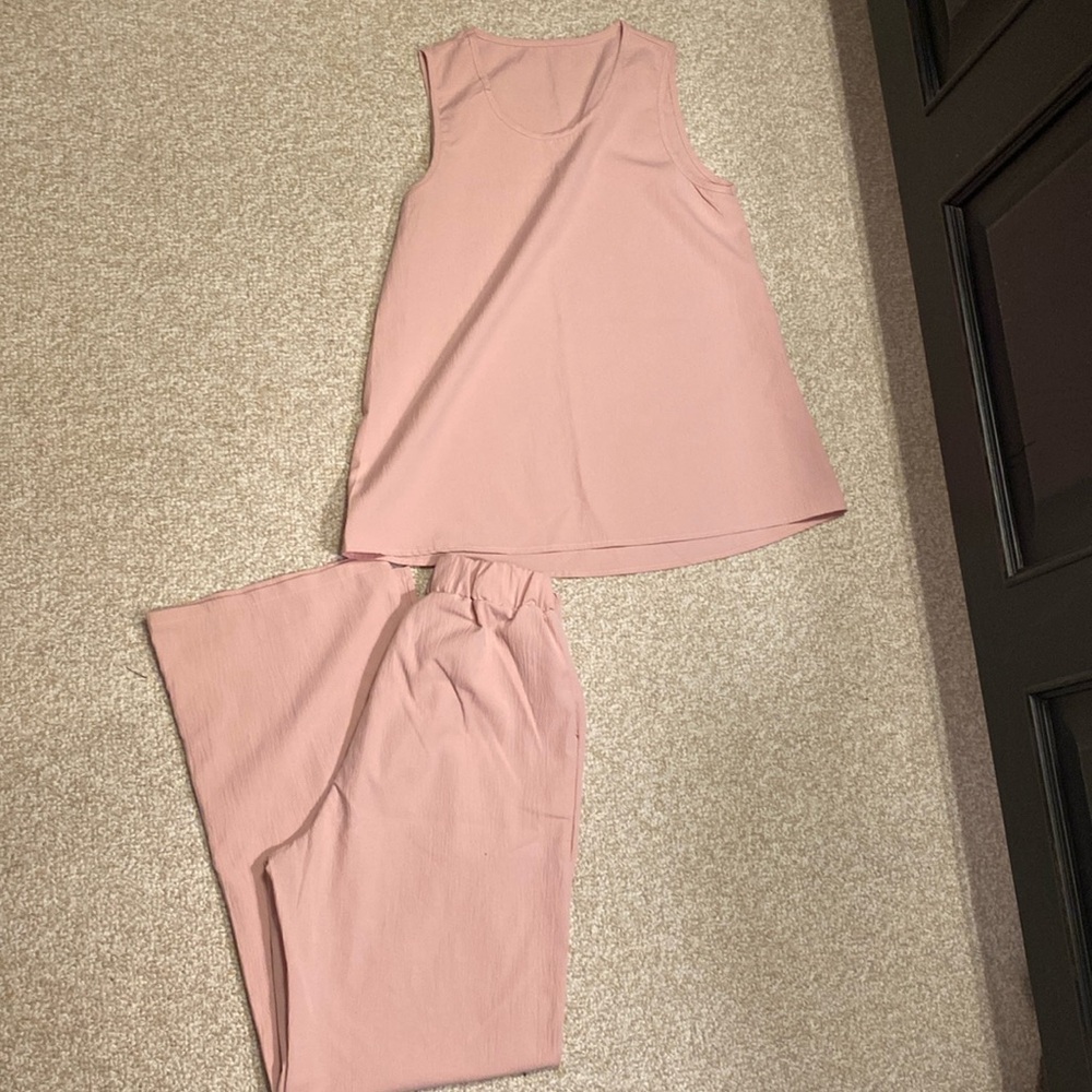 Pink Two-Piece Set